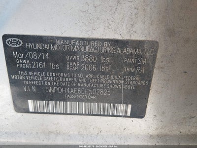 2014 HYUNDAI ELANTRA 9