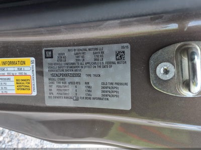 2015 CHEVROLET SILVERADO 1500 9