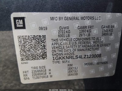 2020 GMC ACADIA 9
