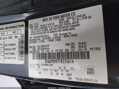 2015 FORD FUSION 9