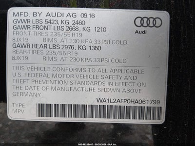 2017 AUDI Q5 9