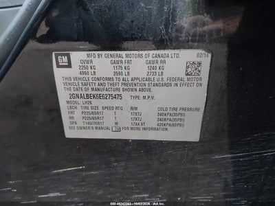 2014 CHEVROLET EQUINOX 9