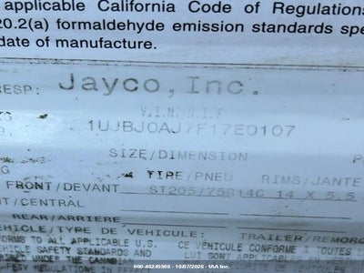 2015 JAYCO JAYCO 9
