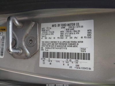 2016 FORD TRANSIT CONNECT 9