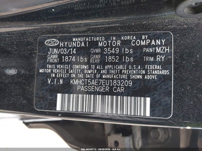 2014 HYUNDAI ACCENT 9