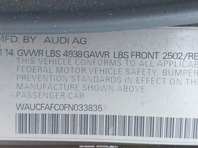 2015 AUDI A6 9