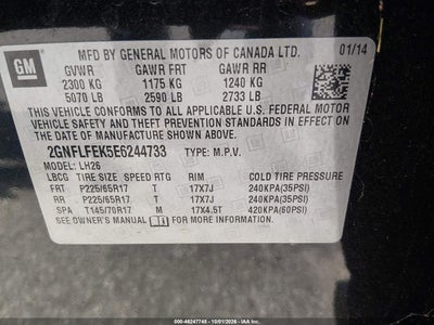 2014 CHEVROLET EQUINOX 9