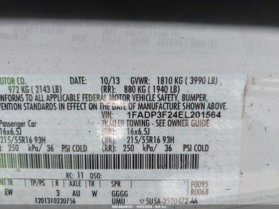 2014 FORD FOCUS 9