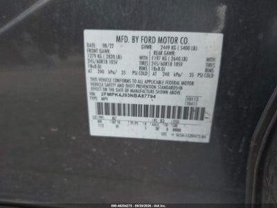 2022 FORD EDGE 9