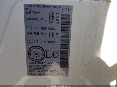 2014 NISSAN PATHFINDER 9