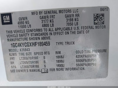 2017 CHEVROLET SILVERADO 3500HD 9