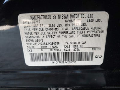 2018 INFINITI Q50 9