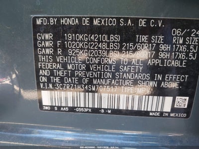 2025 HONDA HR-V 9