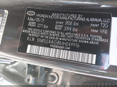 2021 HYUNDAI ELANTRA 9