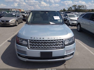 2015 LAND ROVER RANGE ROVER 12