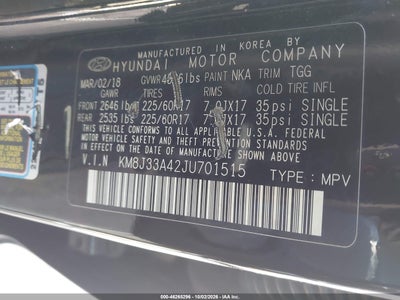 2018 HYUNDAI TUCSON 9