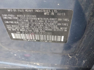 2014 SUBARU FORESTER 9