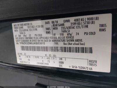 2018 FORD TRANSIT-350 9