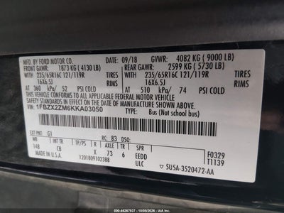 2019 FORD TRANSIT-350 9