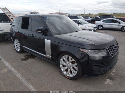 2021 LAND ROVER RANGE ROVER