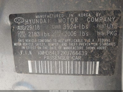 2019 HYUNDAI ELANTRA 9