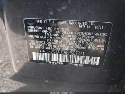 2014 SUBARU FORESTER 9