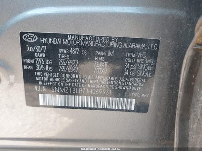 2018 HYUNDAI SANTA FE SPORT 9