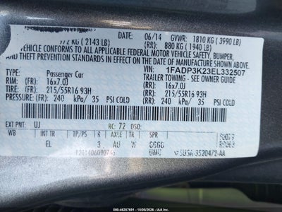 2014 FORD FOCUS 9