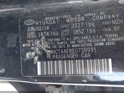 2014 HYUNDAI ACCENT 9