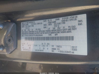 2015 FORD ESCAPE 9
