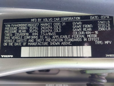 2015 VOLVO XC60 9