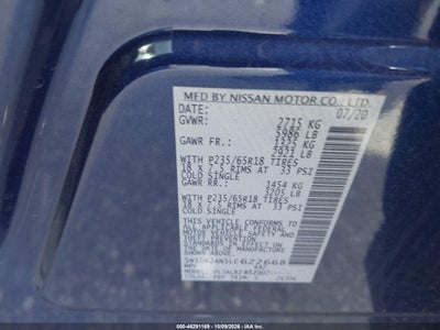 2020 NISSAN PATHFINDER 9