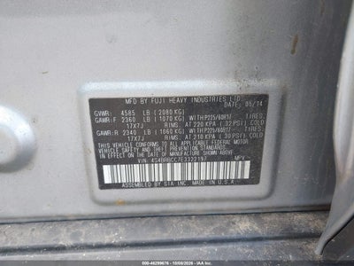 2014 SUBARU OUTBACK 9