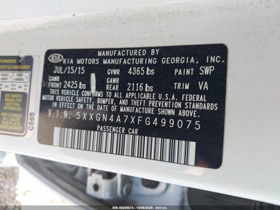 2015 KIA OPTIMA 9