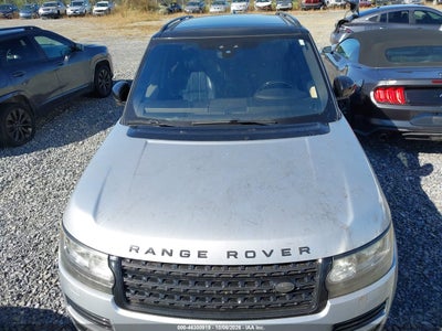 2017 LAND ROVER RANGE ROVER 6