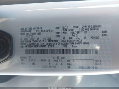 2023 FORD F-150 9