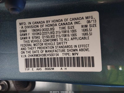 2014 HONDA CR-V 9