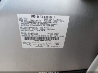 2015 FORD TAURUS 9