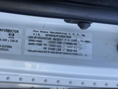 2018 HINO 338 BOX TRUCK 11