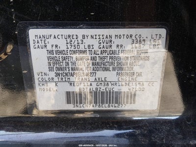 2014 NISSAN VERSA 9