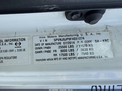 2015 HINO 258ALP BOX TRUCK 14