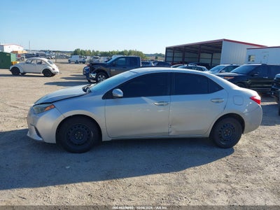 2016 TOYOTA COROLLA 14