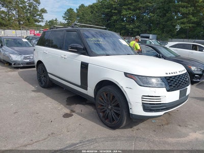 2019 LAND ROVER RANGE ROVER 3.0L V6 SUPERCHARGED HSE