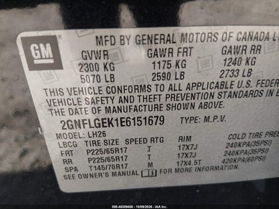 2014 CHEVROLET EQUINOX 9
