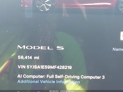 2021 TESLA MODEL S 15