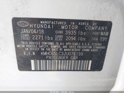 2018 HYUNDAI IONIQ HYBRID 9