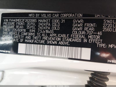 2015 VOLVO XC60 9