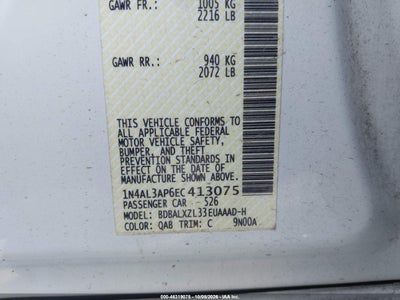 2014 NISSAN ALTIMA 9