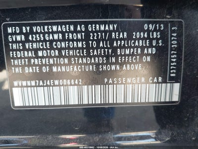 2014 VOLKSWAGEN GOLF 9