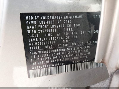 2015 VOLKSWAGEN TIGUAN 9